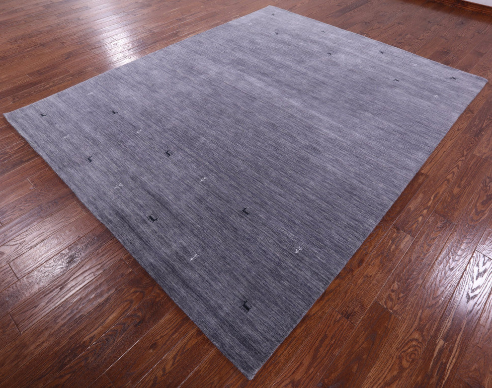 8' 0" X 10' 0" Persian Gabbeh Handmade Wool Rug - Q15188