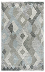 Rizzy Home Idyllic ID927A Natural Geometric Area Rug, Rectangular 5'x8'
