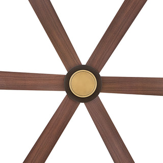 Hinkley Andros 64" Led Smart Fan, Heritage Brass