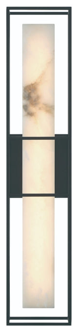 Blakley 24" Indoor/Outdoor Sconce, Black
