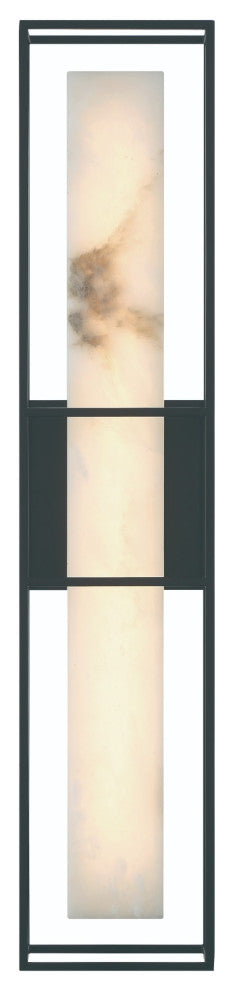 Blakley 24" Indoor/Outdoor Sconce, Black