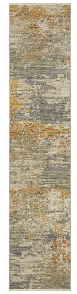 Oriental Weavers Soleri SOL03 Abstract Rug, Beige, 3'3"x5'