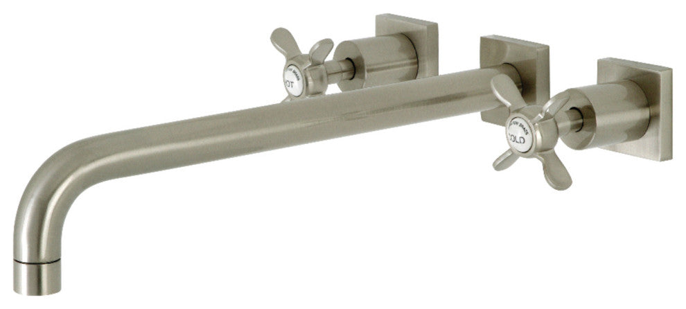 KS6048BEX Wall Mount Tub Faucet, Brushed Nickel