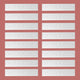 Cornice White Urethane Donnegal Ornate Design 16 Pieces Totaling 1262" Length