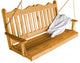 Cedar Royal English Porch Swing, Natural Stain, 6 Foot