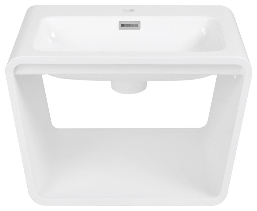 24" Streamline K-1951-24 Solid Surface Resin Wall Hung Basin