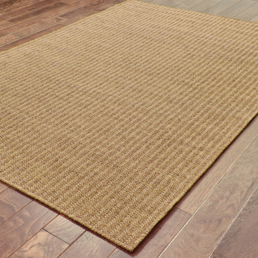 Karavia 550X3 Brown/Light Brown 2'5" x 4'5" Rug