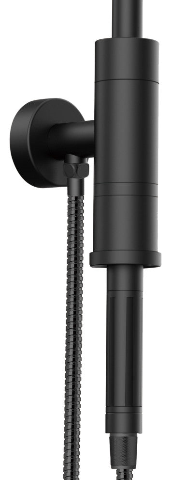 Pulse 1052-MB ShowerSpas Matte Black Shower System - Aquarius Shower System