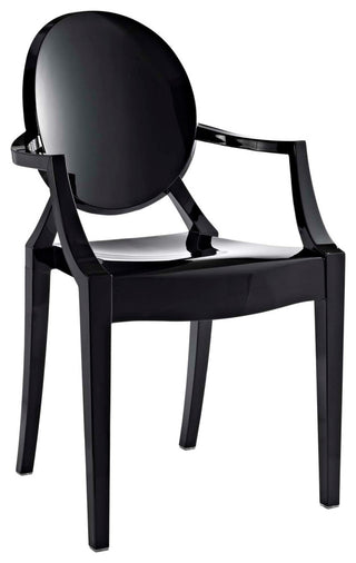 Casper Dining Armchair - Black