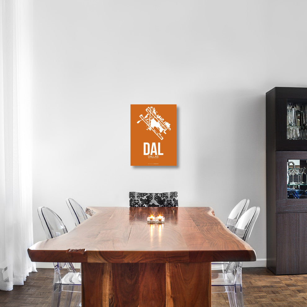 "DAL Dallas Poster 2" Fine Art Print