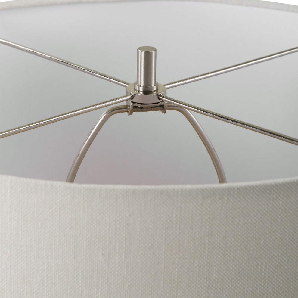 Uttermost Haven White Glaze Table Lamp
