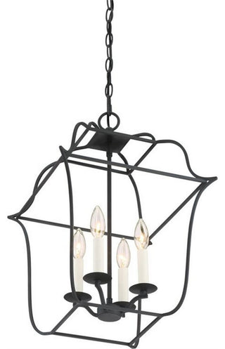 Gallery 4-Light Pendant, Royal Ebony