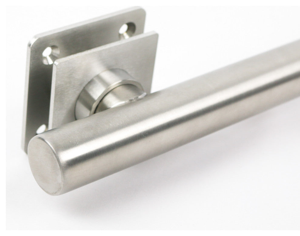 Coronado Designer Straight Bathroom Shower Grab Bar, Satin, 12"