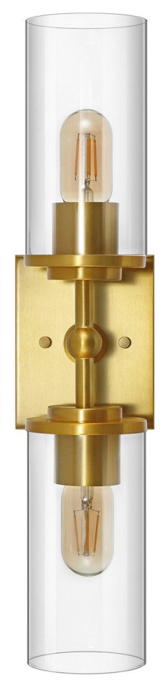 Safavieh Lolita 2 Lt 6" Wall Sconce, Brass