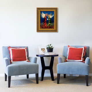 Angels, Baroque Antique Gold Frame