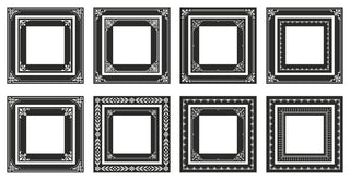 Ornate Gallery Frames Peel & Stick Wall Decals