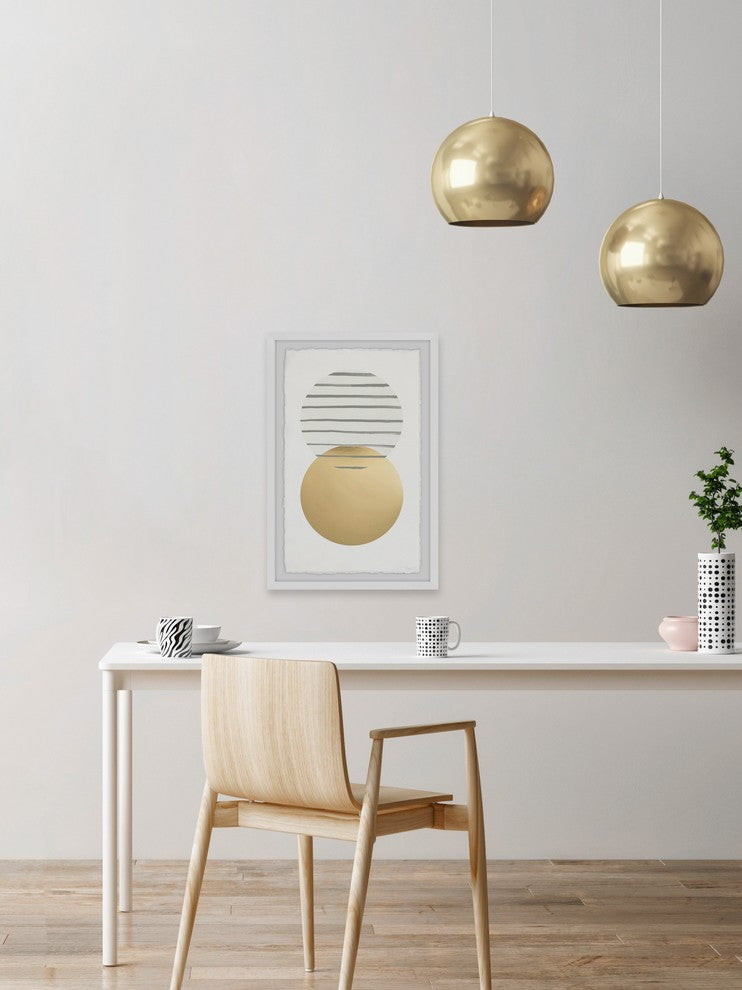 "Waverly Circle" Framed Painting Print, 16"x24"