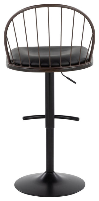 Riley Adjustable Barstool, Set of 2