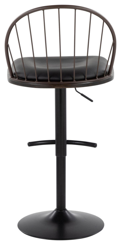 Riley Adjustable Barstool, Set of 2