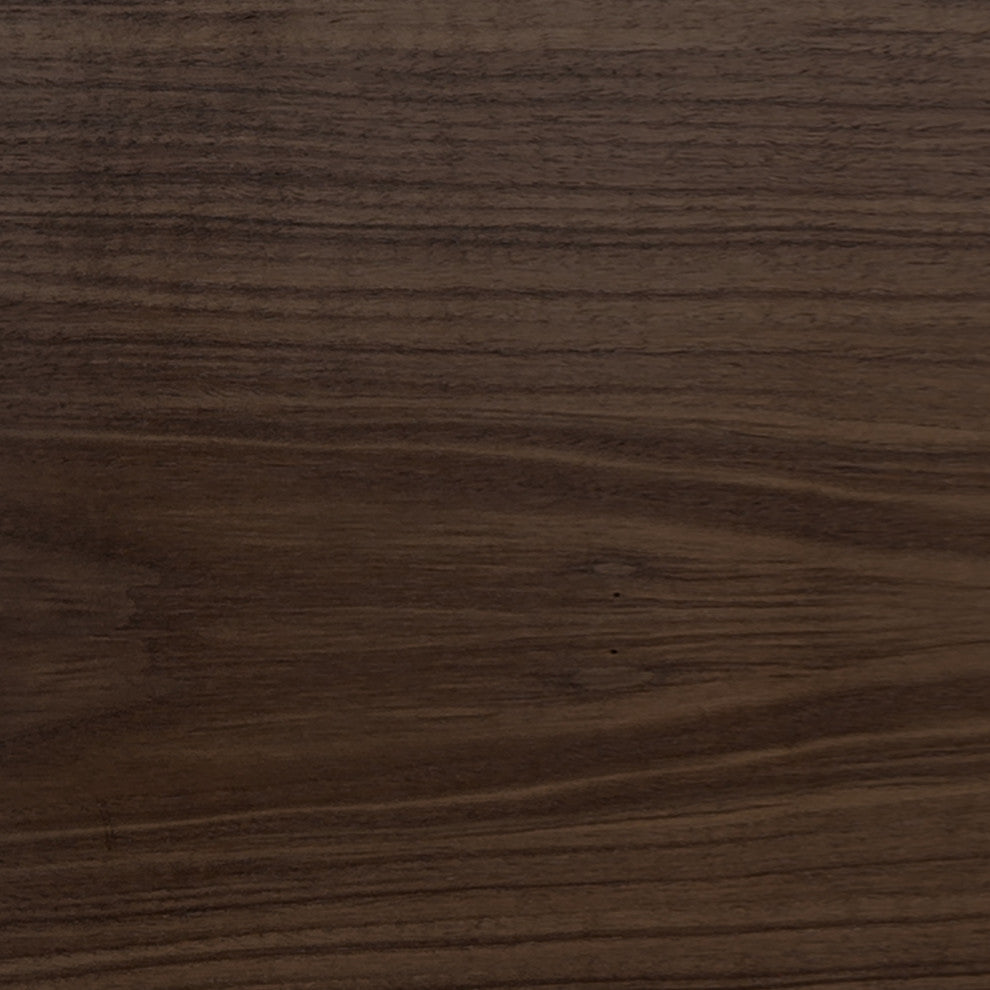 Forma - LED Floor Lamp - White Linen, Oiled Walnut, Black Anodized Aluminum