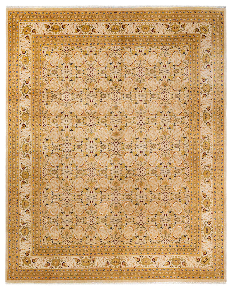 Mogul, One-of-a-Kind Hand-Knotted Area Rug Ivory, 8' 2" x 10' 3"
