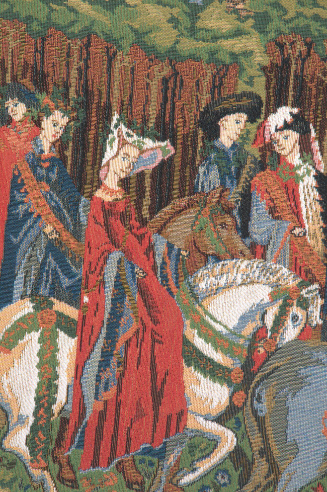 Duke of Berry I European Tapestry Wall Hanging