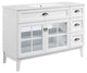 Isle 48" Bathroom Vanity Cabinet White White -5427