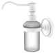Prestige Regal Wall Mounted Soap Dispenser, Matte White