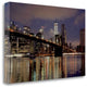 "Brooklyn Bridge At Dawn" By Alan Blaustein, Giclee Print on Gallery Wrap Canvas