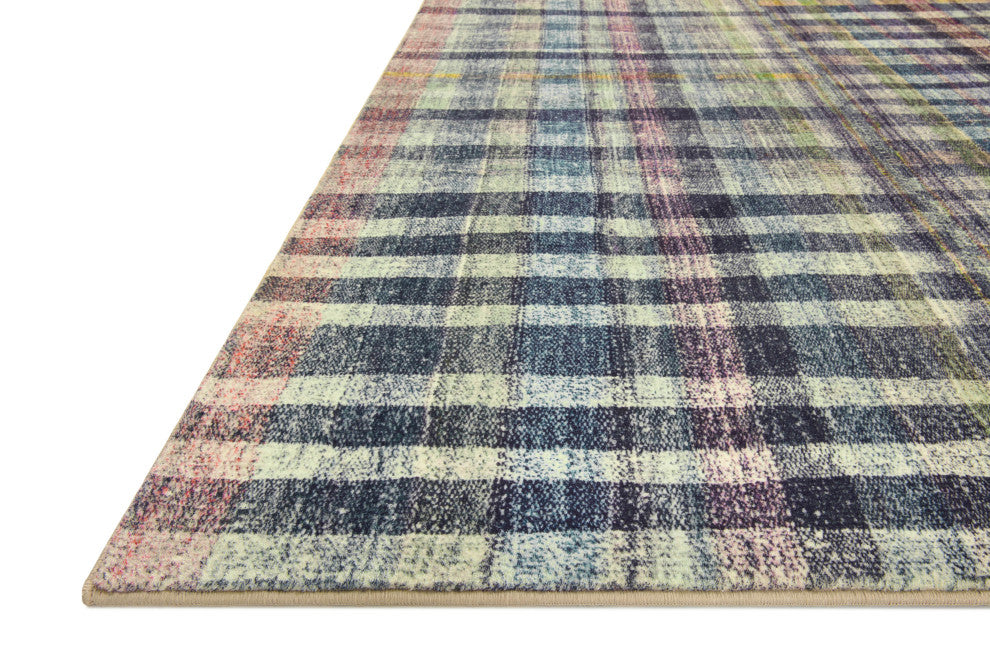 Chris Loves Julia x Loloi Humphrey Plum / Multi 7'-3" x 9'-3" Area Rug