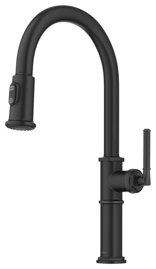 Sellette Pull-Down Kitchen Faucet, Matte Black, Model Kpf-4100mb