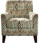 Chola Tufted Armchair, Geometric