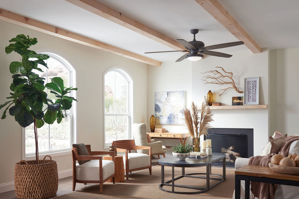 Grander 72" Fan, Driftwood