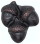 Triple Acorns Cabinet Knob, Oil Rubbed Bronze