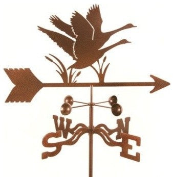 Geese Weathervane With Roof Mount