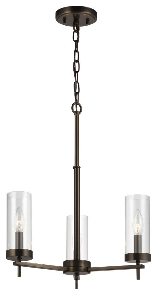 Generation Lighting Zire Three Light Chandelier 3190303EN-778
