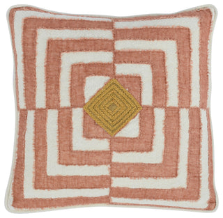 Claire 22" Throw Pillow in Pink by Kosas Home