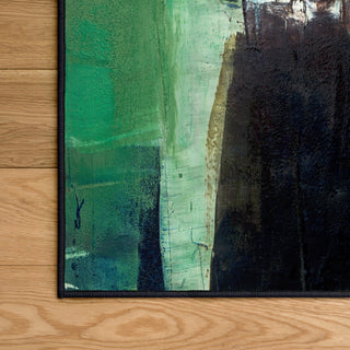 Verdure Abstract Art Area Rug, 7.5'x10.3'