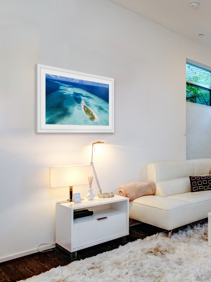 "Sea Shadows" Framed Painting Print