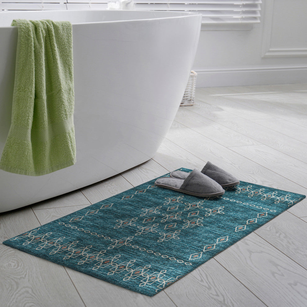 Indoor/Outdoor Sedona SN3 Riverview Machine Washable 1'8" x 2'6" Rug