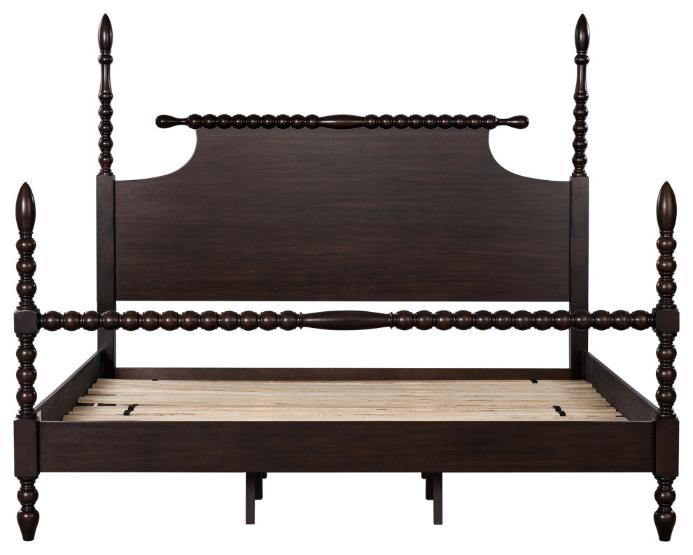 Madison Park Signature Beckett Bed Transitional Wood Bedframe