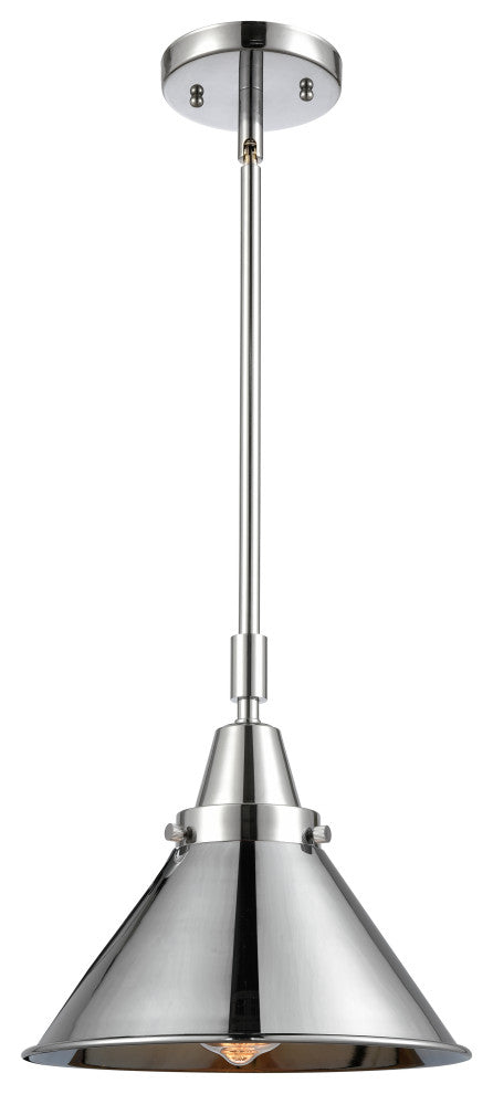 Innovations 447-1S-PC-M10-PC-LED Briarcliff 1 Light Mini Pendant Polished Chrome