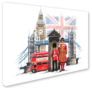 The Macneil Studio 'London' Canvas Art, 14" x 19"