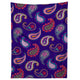 Deny Designs Pimlada Phuapradit Purple Paisleys Tapestry