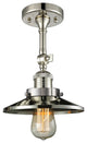 Innovations Lighting 201F-Pn-M1-Led 1 Light Dimmable Led Semi-Flush Mount