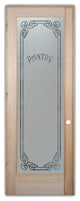 Pantry Door - Naples Harrington - Douglas Fir (stain grade) - 30" x 84" -...