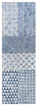 "Maki Tile Panel I" Digital Paper Print by Kathrine Lovell, 26"x74"
