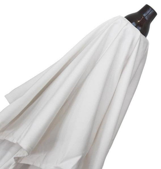 9' Casa Series Patio Umbrella With Sunbrella 1A Spectrum Dove Fabric