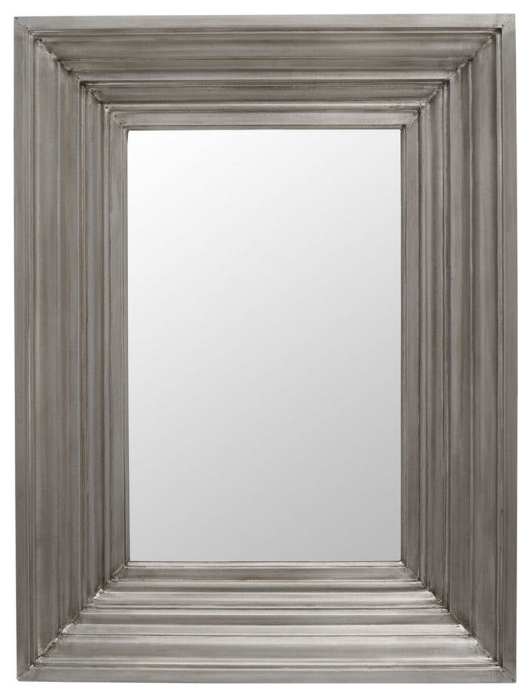Safavieh Kerry Small Rectangle Wall Mirror Silver