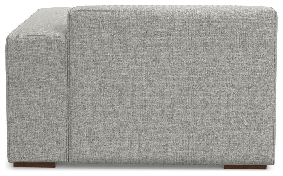Rex Right-Arm Sofa Module in Tightly Woven Performance Fabric